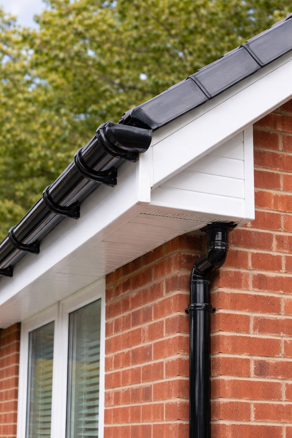 uPVC fascias, soffits & guttering